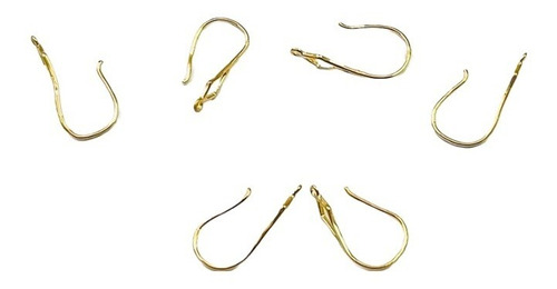 Gancho Para Arete Filigrana Chapa De Oro 14k Bisuteria 10 Gr