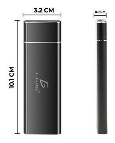 Carcasa Ssd Disco Duro M.2 Nvme Sata A Usb 3.1 Tipo C O 3.0 Negro