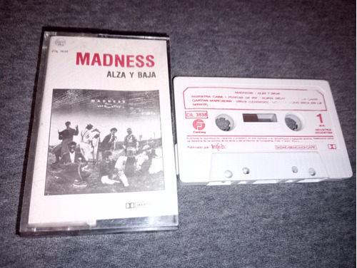 Madness - Alza Y Baja Cassette 