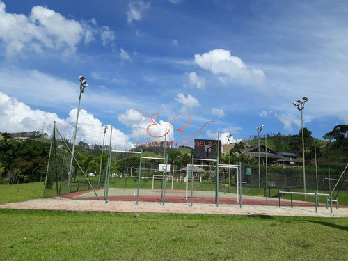 Imagem 6 de 15 de Terreno Com 1.071m2 No Condomínio Recanto Santa Bárbara - Jambeiro - Te0065
