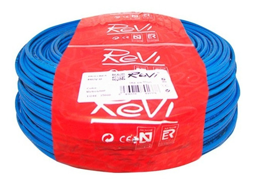 Cable Alambre Nya 1.5mm Azul 750v H07v-u Terafix R-100mts