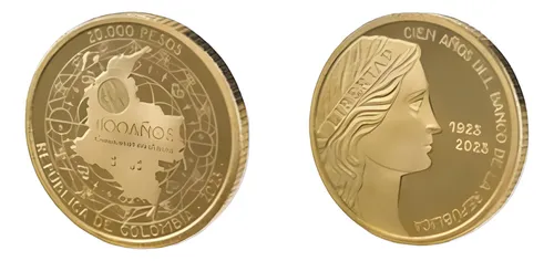 Moneda 20000 Pesos, 100 Años, Conmemorativa 2023