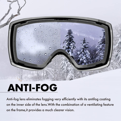 Zero Replacement Lens For Oakley A Frame Snow Goggle Ski Sno