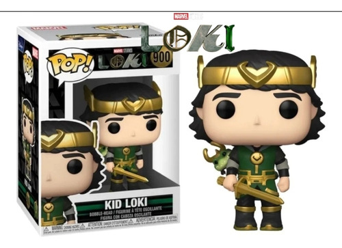 Funko Pop Figura Kid Loki Marvel Studios Original 900 Ed