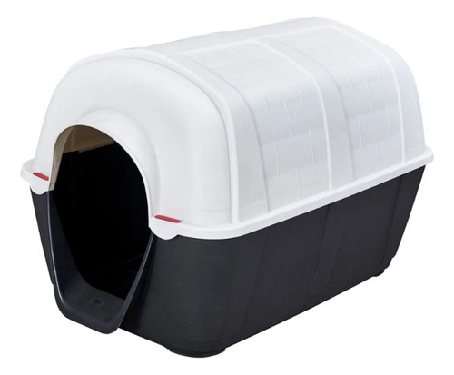 Cucha Casa Perro Importada L Curva Calidad Mascota Negro
