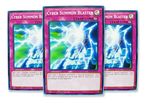 Yugi-oh! Cyber Summon Blaster Sr10-en035 Comun