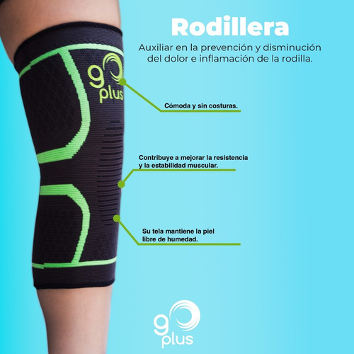 Imagen 5 de 10 de Rodillera X L Go Plus