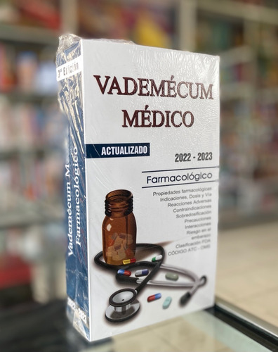 Libro Vademécum Médico Farmacológico 9na Edición 2022 -2023