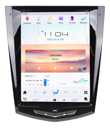 10.4 Auto Estereo Para Cadillac 13-18 Ats Cts Srx Escalade