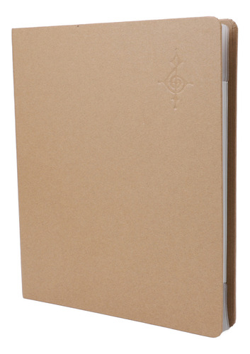 Carpeta De Almacenamiento De Papel Para Hojas De Música, Cap