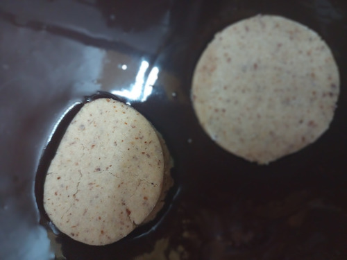 Imagen 6 de 10 de Alfajores Keto. Nuez Almendra Stevia Cacao 90% ,choco Blanco