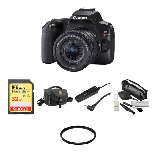 Canon Eos Rebel Sl3 Dslr Camara Con 18-55mm Lens Basic Kit (