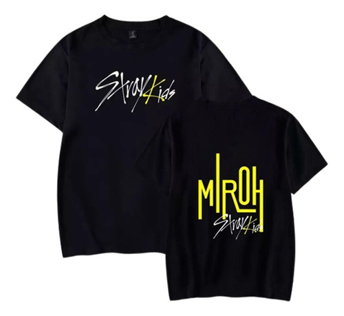 Polera Stray Kids K-pop Música Coreana Grafimax