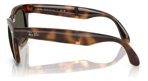 Lentes De Sol Folding Wayfarer Havana Ray-ban Rb410571031