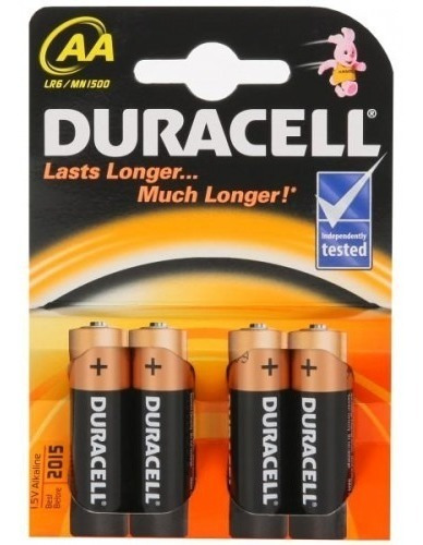 Pilas Aa Duracell Alcalinas 1,5v X 24 Ventas Por Mayor Cons.