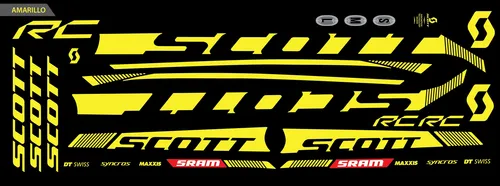 Calcos Bicicleta Scott Scale 900 Rc Wc