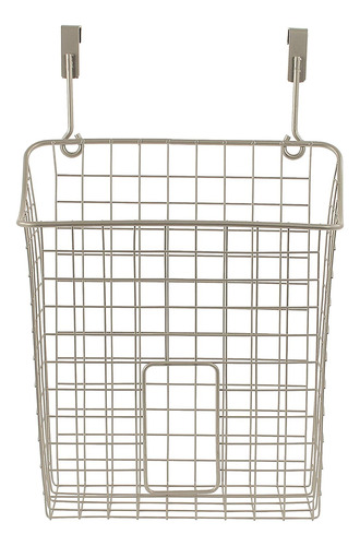 Canasta De Alambre Para Basura Con Soporte De Plástico Para