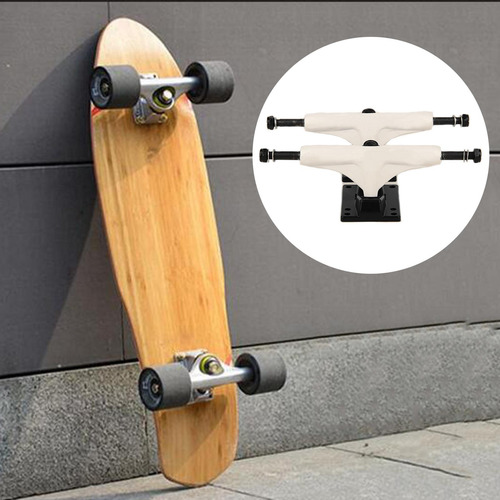 1 Par 5 ''aleación De Aluminio Longboard Skateboard