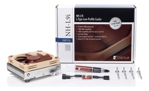 Cooler Noctua Nh-l9i (low Profile) Para Procesador