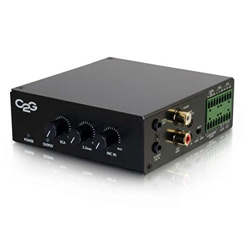 C2g Cables To Go 40880 8 Ohm 50w Audio Amplifier Plenum