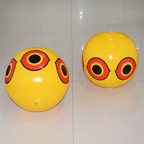 Balón Inflable Con Ojos Terroríficos Para Espantar Pájaros