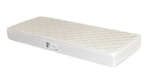 Colchón Espuma D33 Pro Confort Jacquard Elastizado 1 Plaza