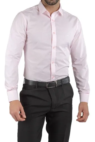 Camisa rosa bebe hombre hotsell