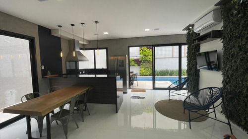 Casa De Alto Padrão Para Locação Em Alphaville - Gênesis 2 - Casa 560m² - 6 Suítes - 6 Vagas - Mobiliada - Cnclp1102-2