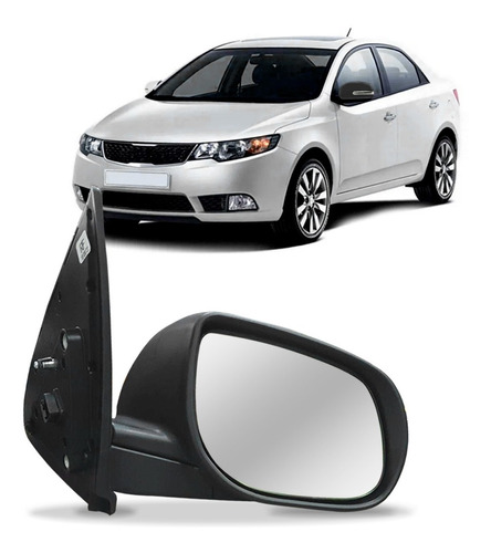 Retrovisor Cerato 2011 A 2015 Eletrico C/ Pisca.