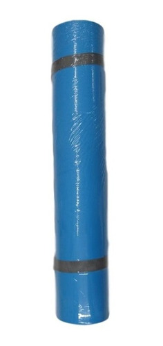 Tapete Mat Deportivo Yoga Azul 165x64.5cm Grosor 6mm 