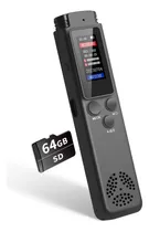 Comprar Grabadora De Voz Digital De 64 Gb Grabadora Activada Por Voz