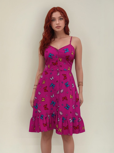 Vestido Curto Botão Lastex Com Bojo Moda Blogueiras Leve