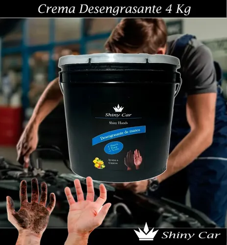 Crema Desengrasante Manos Exfoliadora Mecanicos 4 Litros | Envío gratis
