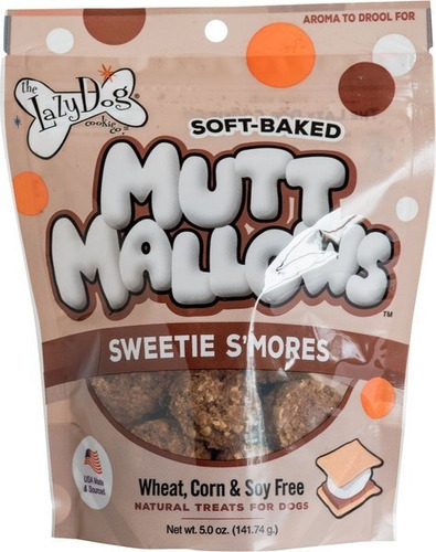 The Lazy Dog Cookie Co.  Mutt Mallows Sweetie S'mores Soft-b