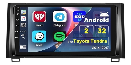Estéreo Para Toyota Tundra 2014-2017 Carplay Android 2g+32g