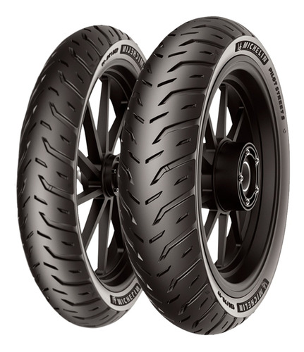 Par Pneu Michelin 90/90-18 + 100/90-18  Pilot Street 2 Titan