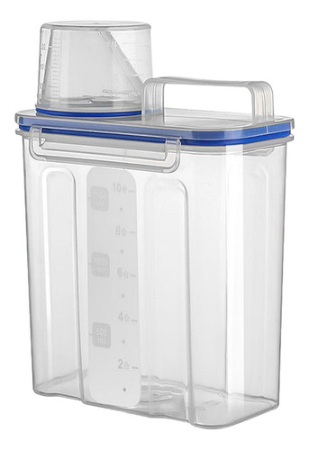 Para Dispensador De Detergente Para Ropa, Tapa Sellada,
