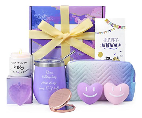 Regalo De Cumpleaños Para Mujeres Con Cesta De Spa