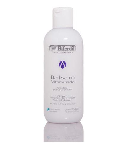 Balsamo Capilar Biferdil Vitaminado Salud Del Cabello 800ml