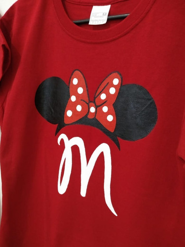 Playeras Personalizadas Minnie Mickey Disney Especial