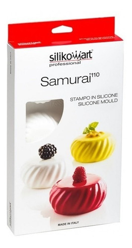 Imagen 1 de 2 de Molde Silikomart Flex Samurai 110 / Lauacu