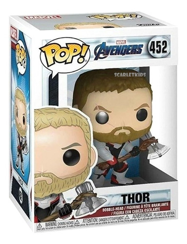 Funko Pop Thor Avengers Endgame 452 Original Scarletkids