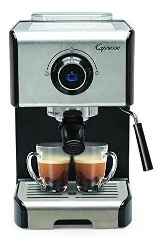Capresso Negro Acero Inoxidable Ec300 espresso Y Máquina De