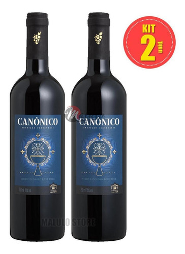 Vinho Canônico Tinto Salton 750ml Kit 2 Unidades