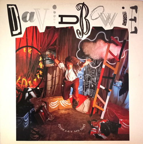 Lp David Bowie Never Let Me Down - 1987 Excelente (Usado)