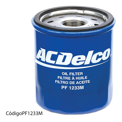 Filtro Aceite Acdelco Matiz 04-15 Pf1233m