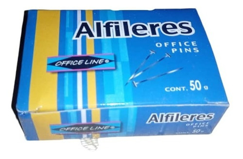 Cajas De 10 Unds Alfileres Para Costureras De 50gr C/u