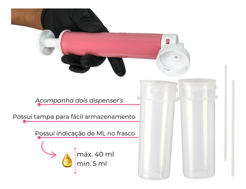 Bombinha Para Confeitar Bolo Glitter Comestivel Decoração