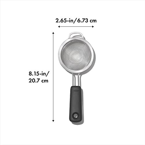 Colador Oxo De 7,5cm Acero Inoxidable Doble Rejilla