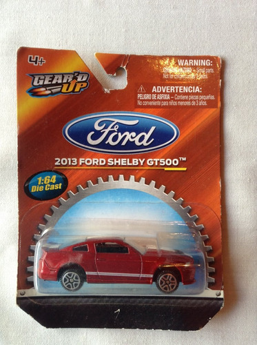 1/64 Ford Shelby Gt 500 2013 Gear`d Up